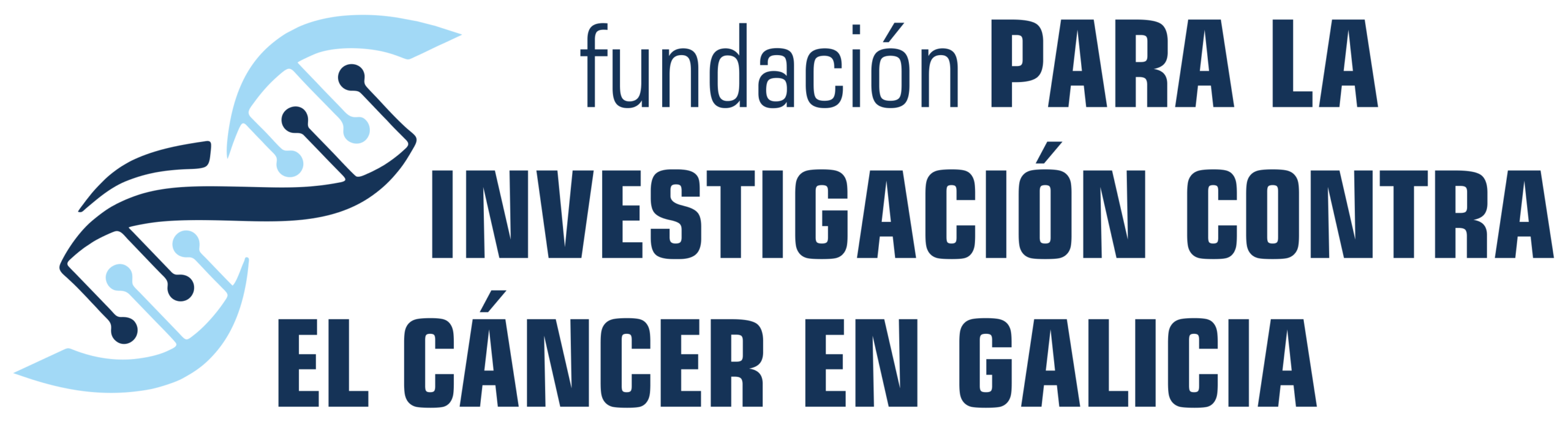 Logo castellano Fundación para la investigación contra el cáncer en Galicia
